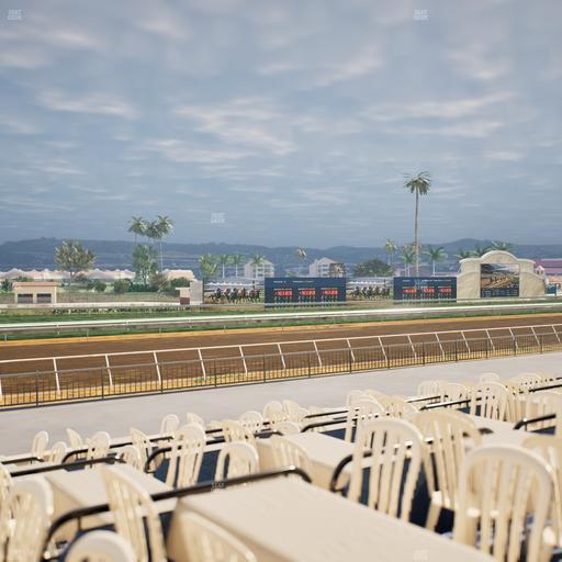 Del Mar Thoroughbred Club - Section Stretch Run Grill G Lvl 1 Tbl 373 Seat View