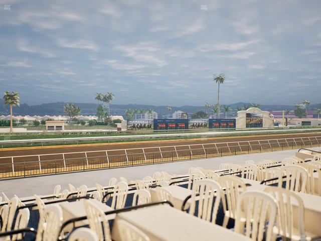 Del Mar Thoroughbred Club - Section Stretch Run Grill G Lvl 1 Tbl 373 Seat View