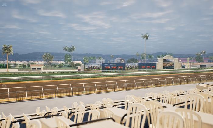 Del Mar Thoroughbred Club - Section Stretch Run Grill G Lvl 1 Tbl 373 Seat View