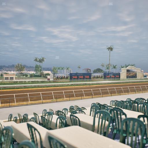Del Mar Thoroughbred Club - Section Stretch Run Grill G Lvl 1 Tbl 373 Seat View