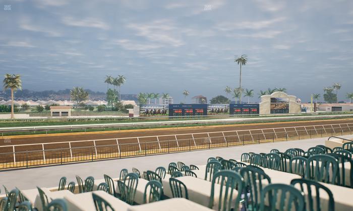 Del Mar Thoroughbred Club - Section Stretch Run Grill G Lvl 1 Tbl 373 Seat View