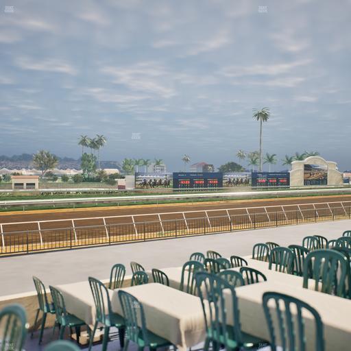 Del Mar Thoroughbred Club - Section Stretch Run Grill G Lvl 1 Tbl 380 Seat View