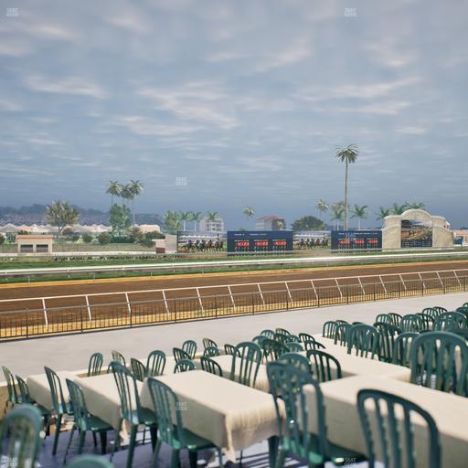 Del Mar Thoroughbred Club - Section Stretch Run Grill G Lvl 1 Tbl 381 Seat View