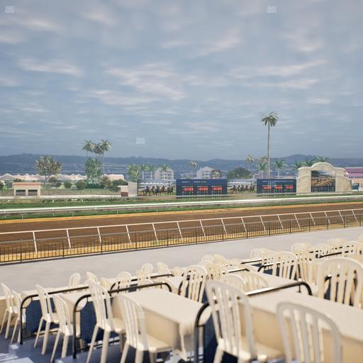 Del Mar Thoroughbred Club - Section Stretch Run Grill G Lvl 1 Tbl 381 Seat View