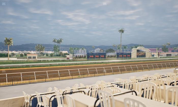 Del Mar Thoroughbred Club - Section Stretch Run Grill G Lvl 1 Tbl 381 Seat View