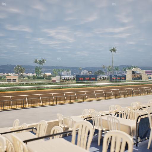 Del Mar Thoroughbred Club - Section Stretch Run Grill G Lvl 1 Tbl 382 Seat View