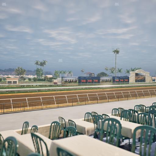 Del Mar Thoroughbred Club - Section Stretch Run Grill G Lvl 1 Tbl 382 Seat View
