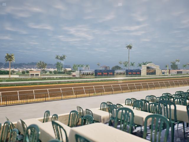Del Mar Thoroughbred Club - Section Stretch Run Grill G Lvl 1 Tbl 382 Seat View