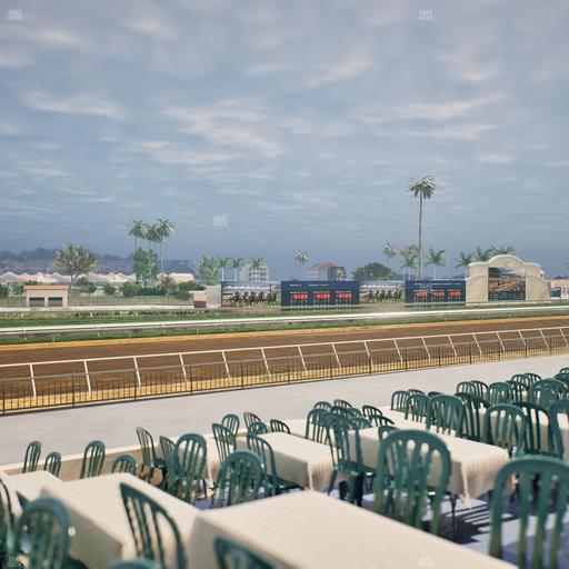 Del Mar Thoroughbred Club - Section Stretch Run Grill G Lvl 1 Tbl 383 Seat View