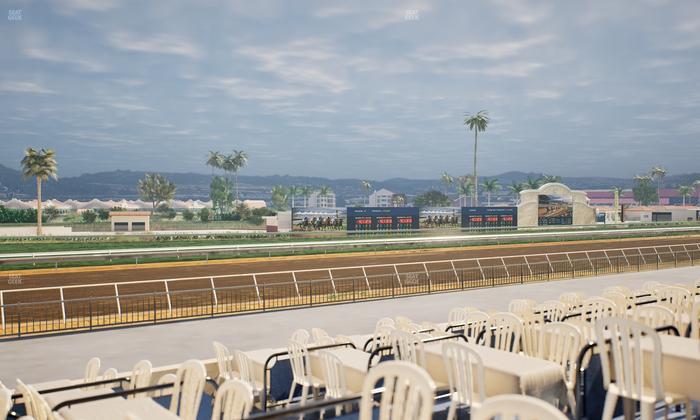 Del Mar Thoroughbred Club - Section Stretch Run Grill G Lvl 1 Tbl 383 Seat View