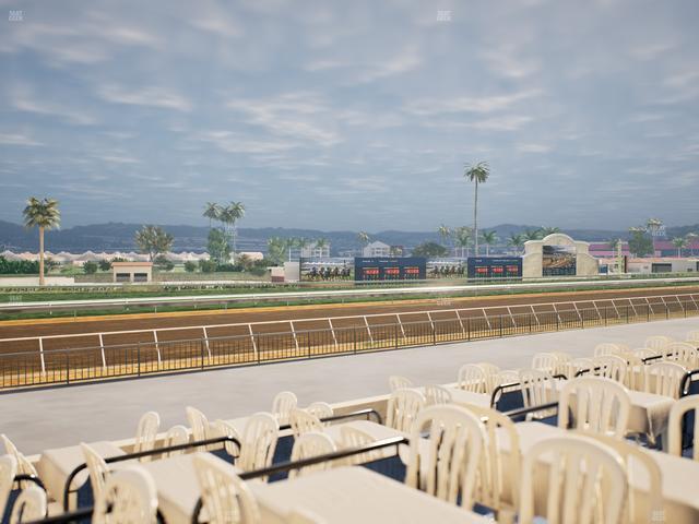 Del Mar Thoroughbred Club - Section Stretch Run Grill G Lvl 1 Tbl 384 Seat View