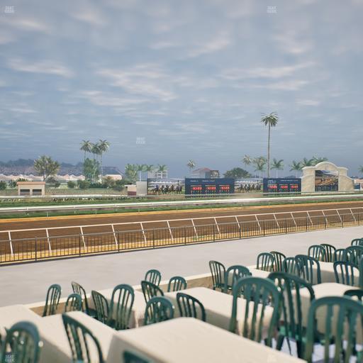 Del Mar Thoroughbred Club - Section Stretch Run Grill G Lvl 1 Tbl 384 Seat View