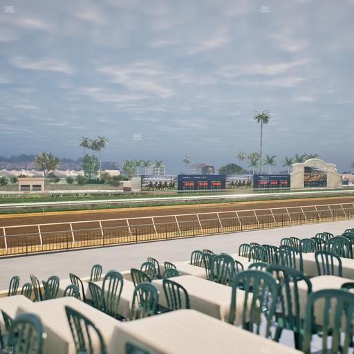 Del Mar Thoroughbred Club - Section Stretch Run Grill G Lvl 1 Tbl 385 Seat View
