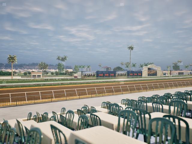 Del Mar Thoroughbred Club - Section Stretch Run Grill G Lvl 1 Tbl 385 Seat View