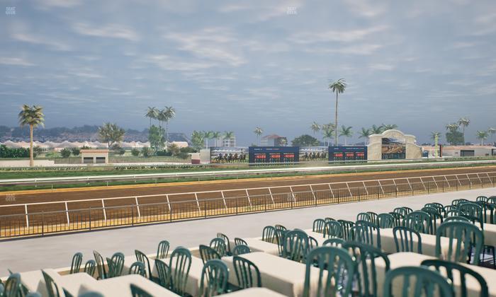 Del Mar Thoroughbred Club - Section Stretch Run Grill G Lvl 1 Tbl 385 Seat View