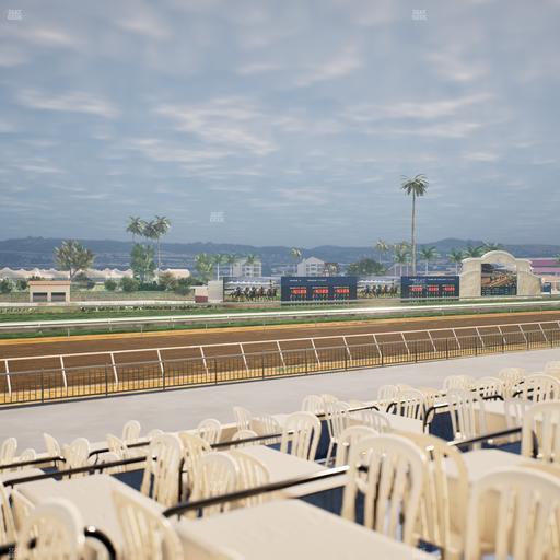 Del Mar Thoroughbred Club - Section Stretch Run Grill G Lvl 1 Tbl 385 Seat View