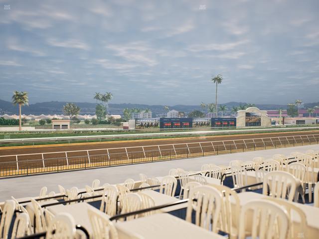 Del Mar Thoroughbred Club - Section Stretch Run Grill G Lvl 1 Tbl 385 Seat View