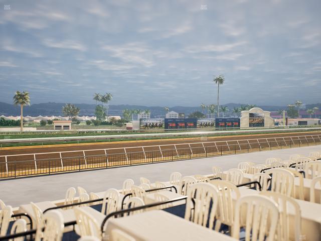 Del Mar Thoroughbred Club - Section Stretch Run Grill G Lvl 1 Tbl 386 Seat View