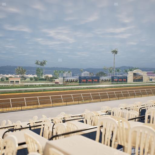 Del Mar Thoroughbred Club - Section Stretch Run Grill G Lvl 1 Tbl 387 Seat View