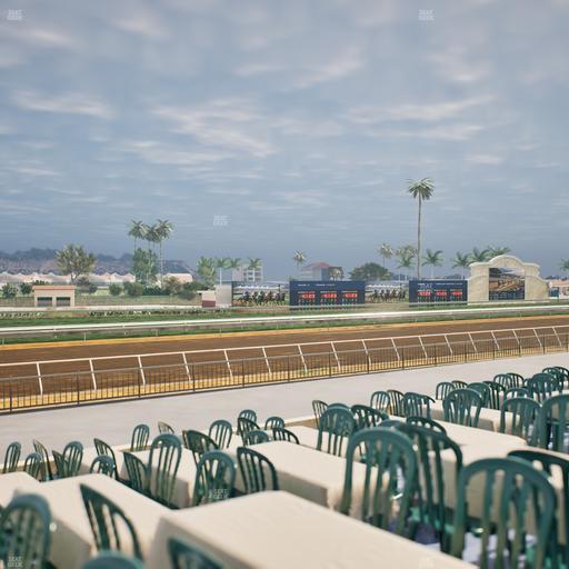 Del Mar Thoroughbred Club - Section Stretch Run Grill G Lvl 1 Tbl 387 Seat View