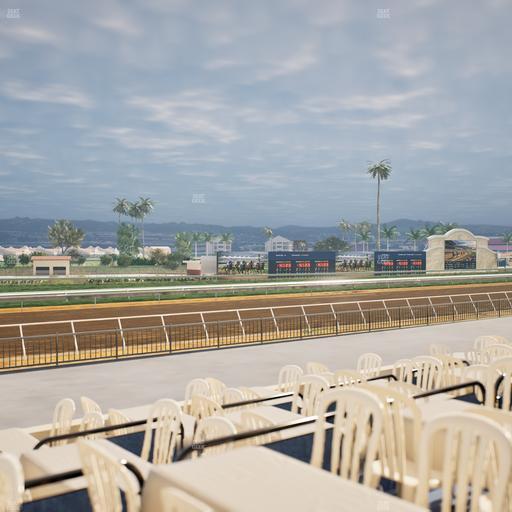 Del Mar Thoroughbred Club - Section Stretch Run Grill G Lvl 1 Tbl 388 Seat View