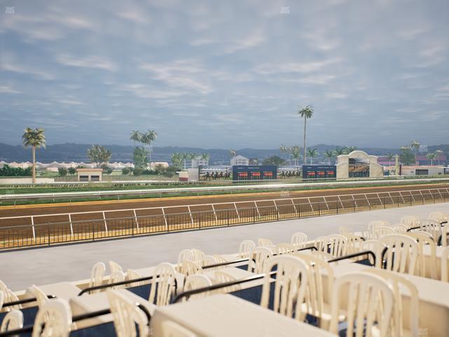 Del Mar Thoroughbred Club - Section Stretch Run Grill G Lvl 1 Tbl 388 Seat View