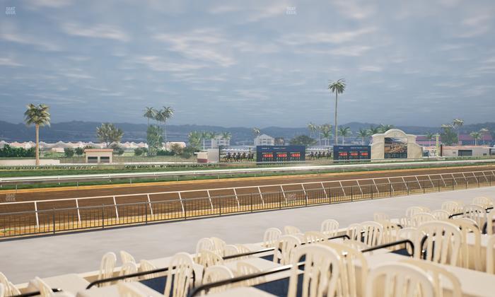 Del Mar Thoroughbred Club - Section Stretch Run Grill G Lvl 1 Tbl 388 Seat View