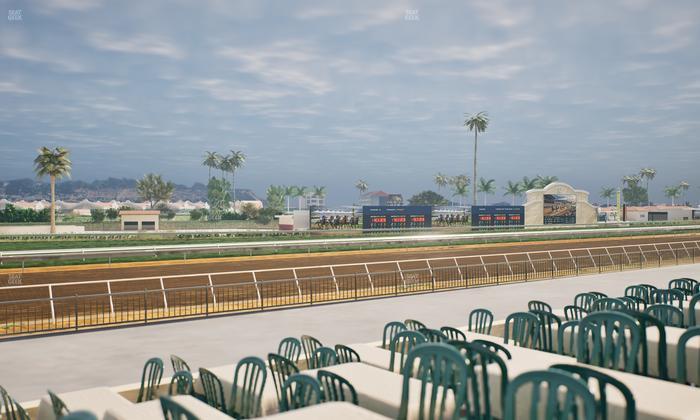 Del Mar Thoroughbred Club - Section Stretch Run Grill G Lvl 1 Tbl 388 Seat View