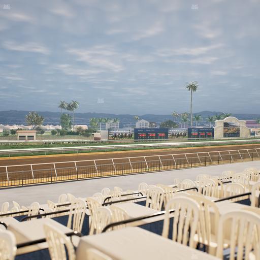 Del Mar Thoroughbred Club - Section Stretch Run Grill G Lvl 1 Tbl 389 Seat View