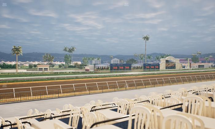 Del Mar Thoroughbred Club - Section Stretch Run Grill G Lvl 1 Tbl 389 Seat View