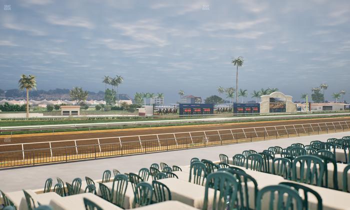 Del Mar Thoroughbred Club - Section Stretch Run Grill G Lvl 1 Tbl 389 Seat View