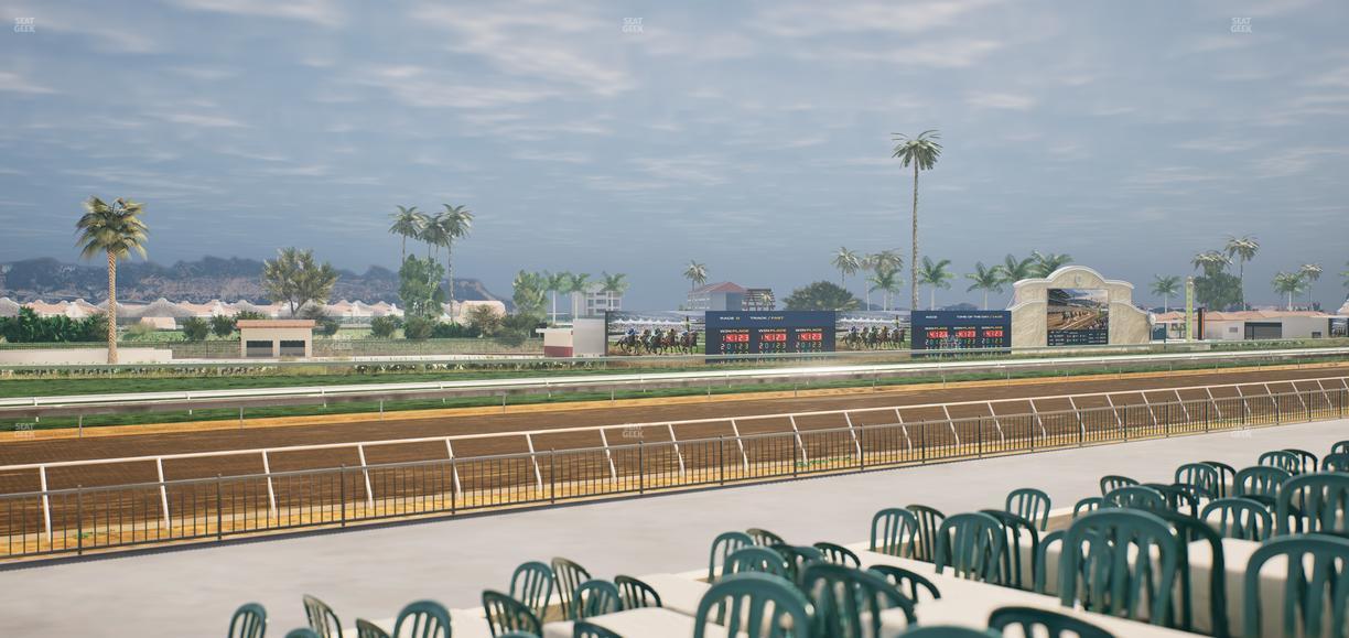 Del Mar Thoroughbred Club - Section Stretch Run Grill G Lvl 1 Tbl 390 Seat View