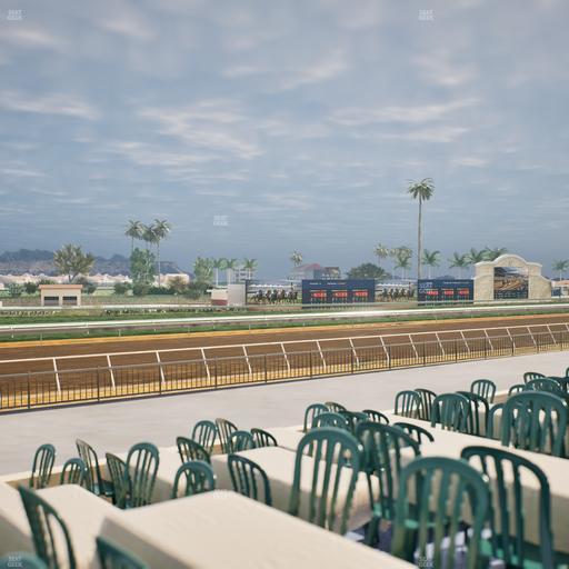 Del Mar Thoroughbred Club - Section Stretch Run Grill G Lvl 1 Tbl 390 Seat View