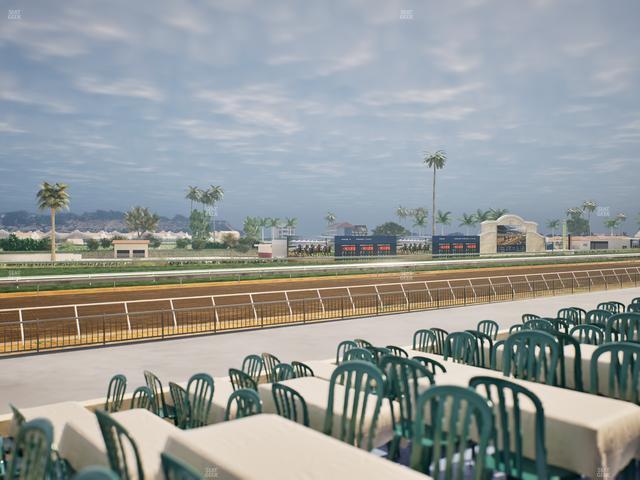 Del Mar Thoroughbred Club - Section Stretch Run Grill G Lvl 1 Tbl 390 Seat View