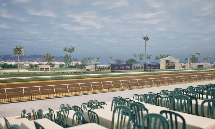 Del Mar Thoroughbred Club - Section Stretch Run Grill G Lvl 1 Tbl 391 Seat View