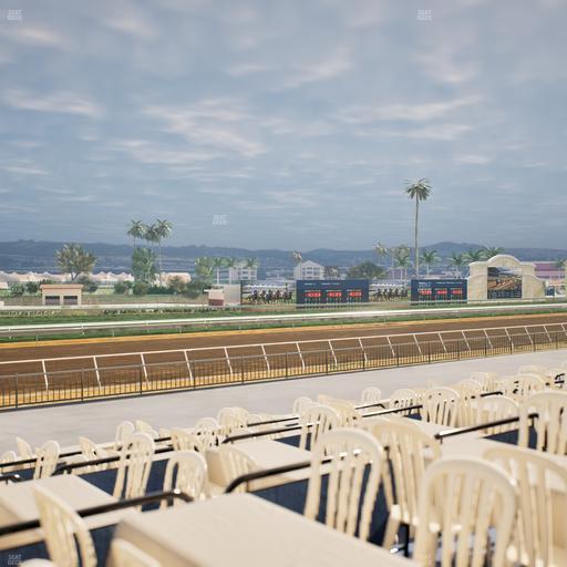 Del Mar Thoroughbred Club - Section Stretch Run Grill G Lvl 1 Tbl 391 Seat View