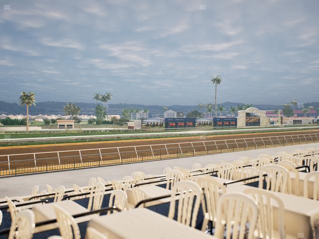 Del Mar Thoroughbred Club - Section Stretch Run Grill G Lvl 1 Tbl 391 Seat View