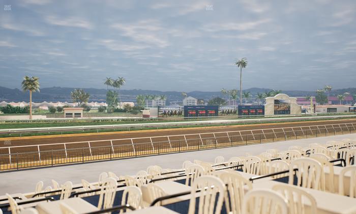 Del Mar Thoroughbred Club - Section Stretch Run Grill G Lvl 1 Tbl 391 Seat View