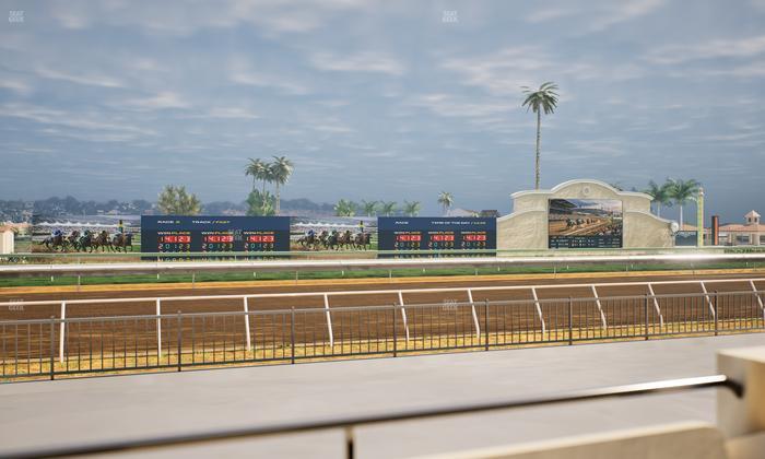 Del Mar Thoroughbred Club - Section Stretch Run Grill W Lvl 1 Tbl 100 Seat View