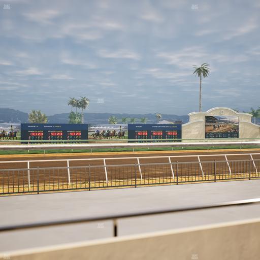 Del Mar Thoroughbred Club - Section Stretch Run Grill W Lvl 1 Tbl 100 Seat View