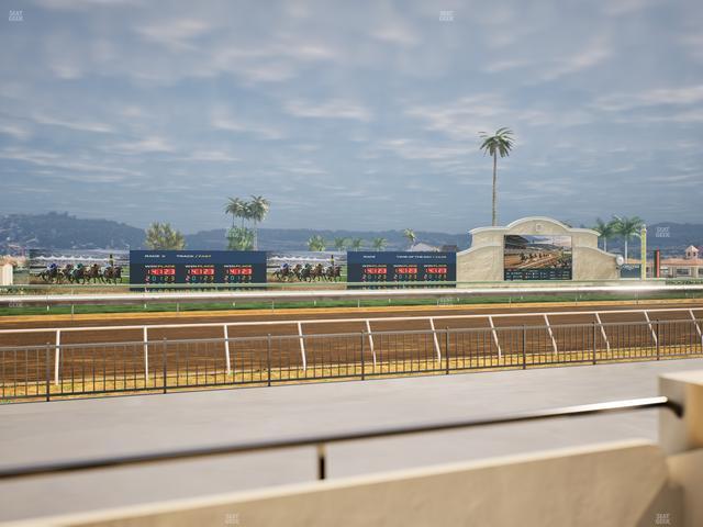 Del Mar Thoroughbred Club - Section Stretch Run Grill W Lvl 1 Tbl 100 Seat View