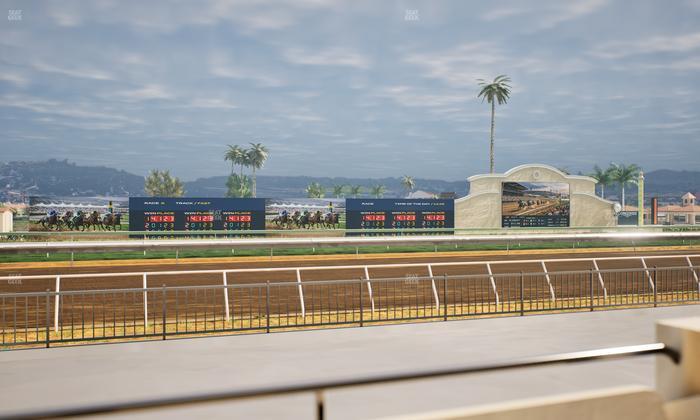 Del Mar Thoroughbred Club - Section Stretch Run Grill W Lvl 1 Tbl 100 Seat View