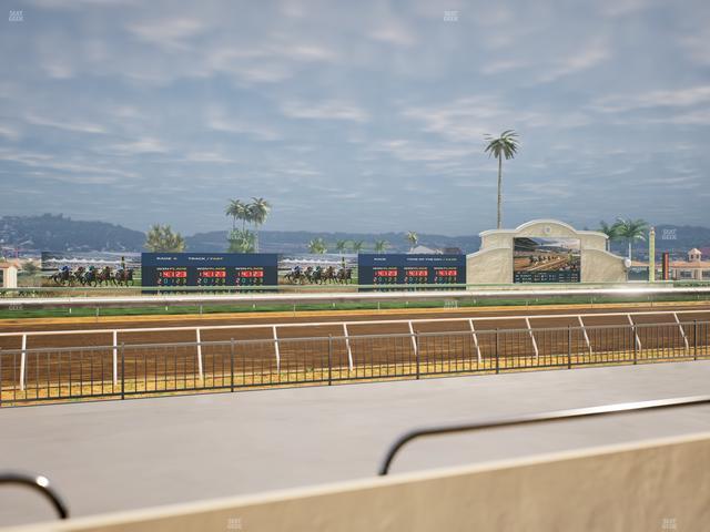 Del Mar Thoroughbred Club - Section Stretch Run Grill W Lvl 1 Tbl 101 Seat View