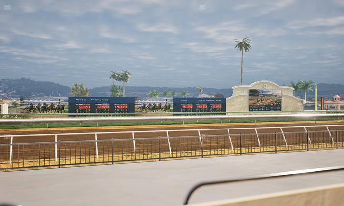 Del Mar Thoroughbred Club - Section Stretch Run Grill W Lvl 1 Tbl 101 Seat View