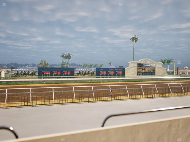 Del Mar Thoroughbred Club - Section Stretch Run Grill W Lvl 1 Tbl 101 Seat View