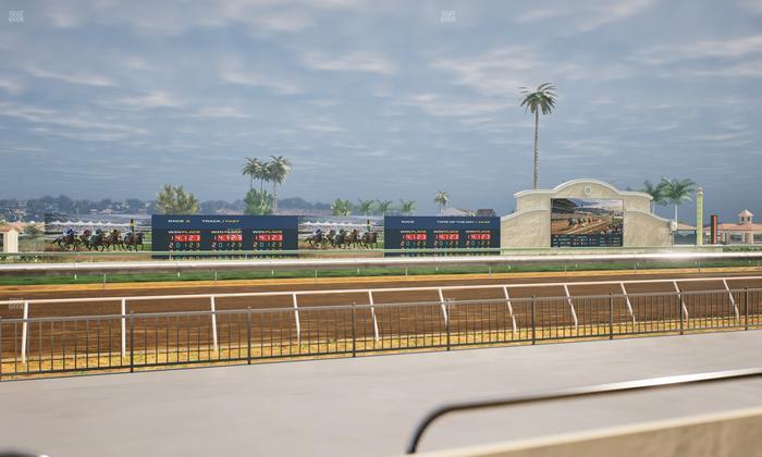 Del Mar Thoroughbred Club - Section Stretch Run Grill W Lvl 1 Tbl 101 Seat View