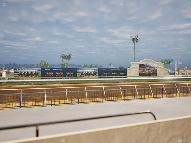 Del Mar Thoroughbred Club - Section Stretch Run Grill W Lvl 1 Tbl 102 Seat View