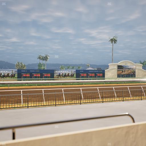 Del Mar Thoroughbred Club - Section Stretch Run Grill W Lvl 1 Tbl 102 Seat View