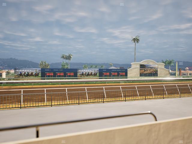 Del Mar Thoroughbred Club - Section Stretch Run Grill W Lvl 1 Tbl 102 Seat View