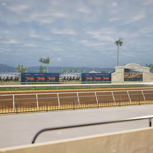 Del Mar Thoroughbred Club - Section Stretch Run Grill W Lvl 1 Tbl 103 Seat View
